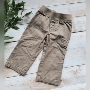 Jumping Beans Baby Boy Khaki Cargo Pants Straight Leg Tan Beige Size 18 Months